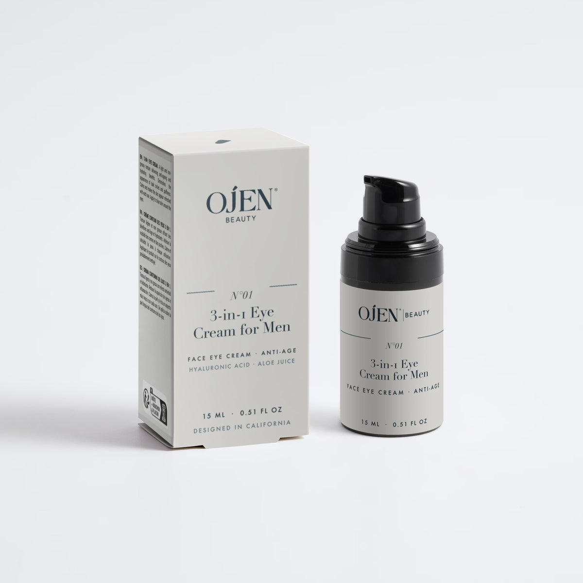 Ojen® N°1 3-in-1 Eye Cream for Men — with its box