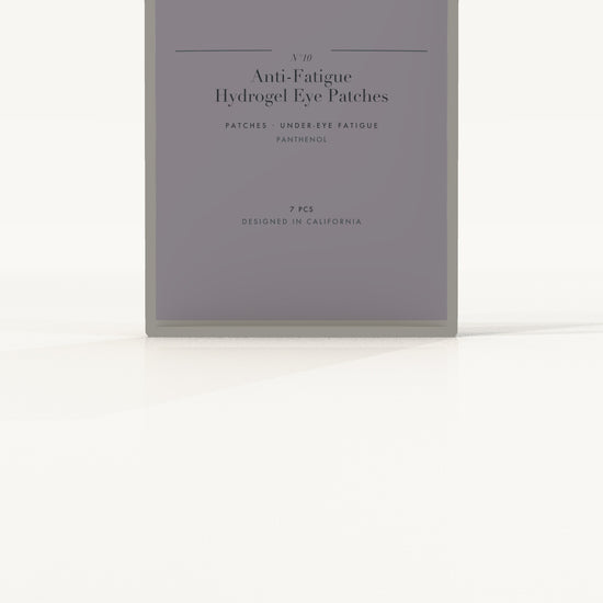 Ojen® N°10 Anti-Fatigue Hydrogel Eye Patches — label detail