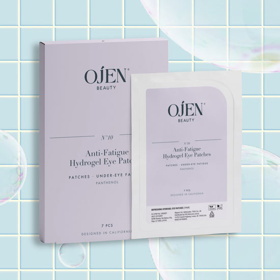 Ojen® N°10 Anti-Fatigue Hydrogel Eye Patches — with its box