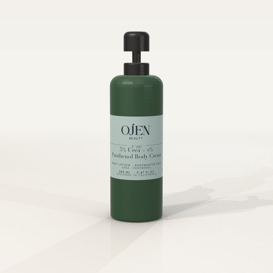 Ojen® N°102 5% Urea + 2% Panthenol Body Cream (Green Bottle) — front