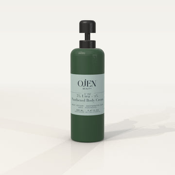 Ojen® N°102 5% Urea + 2% Panthenol Body Cream (Green Bottle) — front