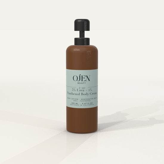 Ojen® N°103 5% Urea + 2% Panthenol Body Cream (Amber Bottle) — front