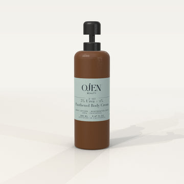Ojen® N°103 5% Urea + 2% Panthenol Body Cream (Amber Bottle) — front