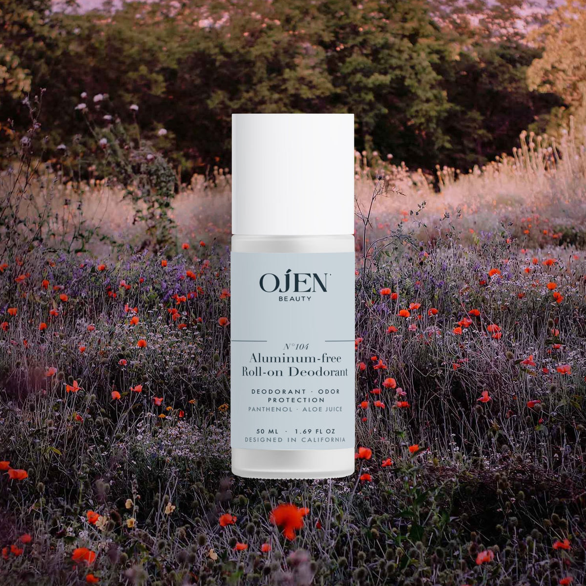 Ojen® N°104 Aluminum-free Roll-on Deodorant (White) — lifestyle