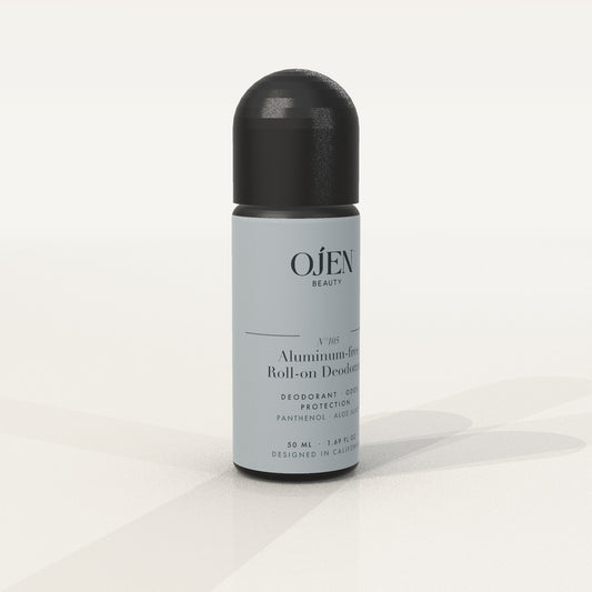 Ojen® N°105 Aluminum-free Roll-on Deodorant (Black) — angled view
