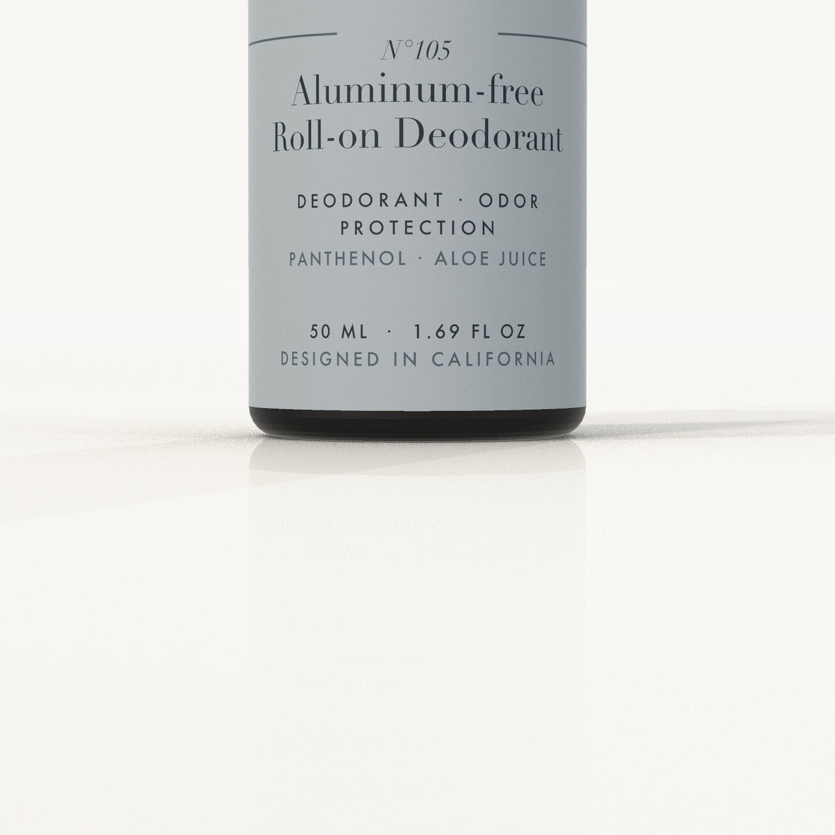 Ojen® N°105 Aluminum-free Roll-on Deodorant (Black) — label detail