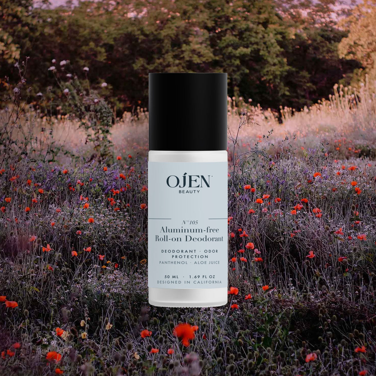 Ojen® N°105 Aluminum-free Roll-on Deodorant (Black) — lifestyle