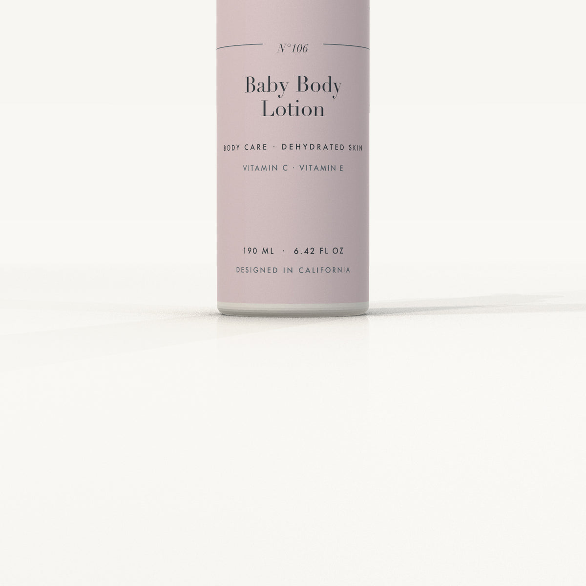 Ojen® N°106 Baby Body Lotion — label detail