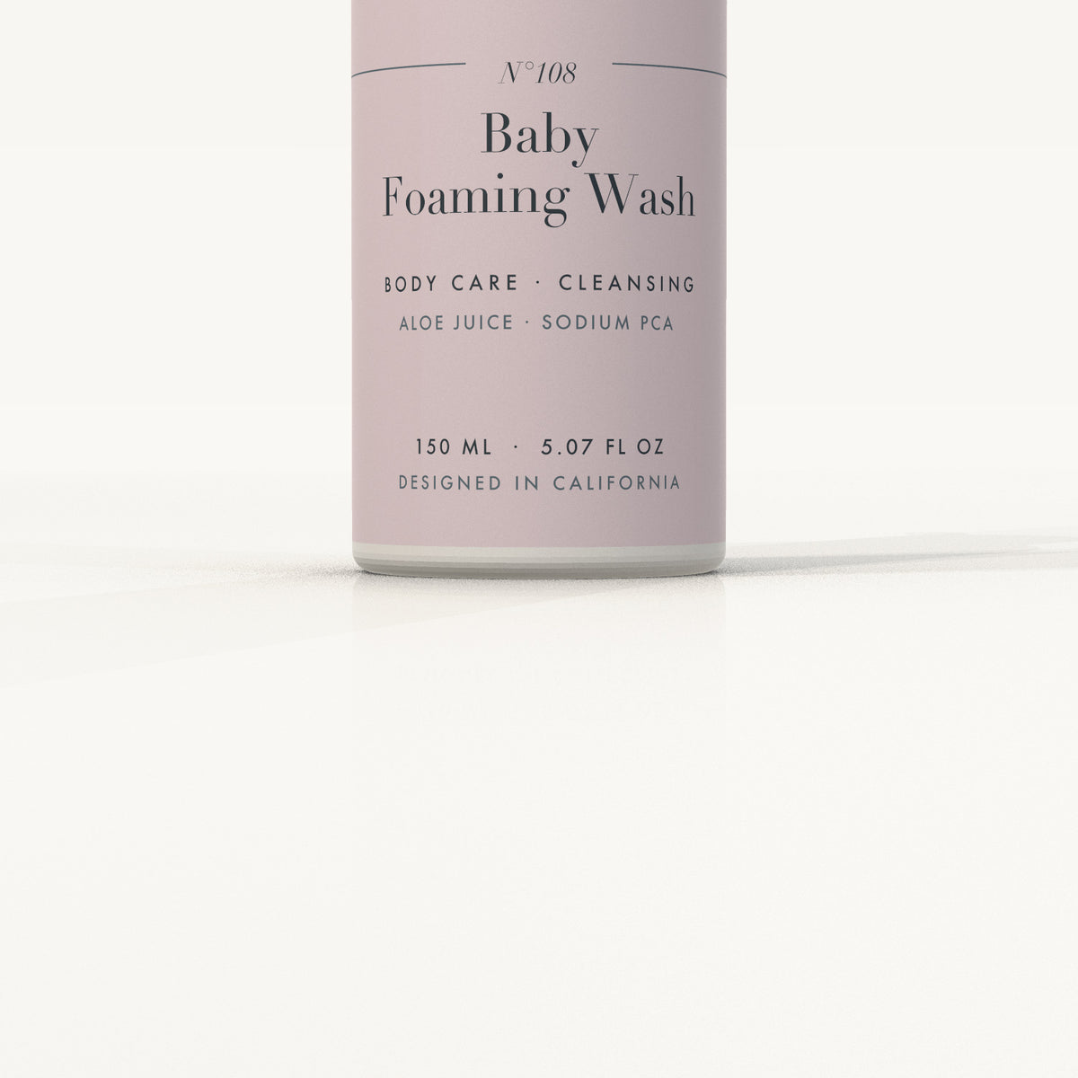 Ojen® N°108 Baby Foaming Wash — label detail