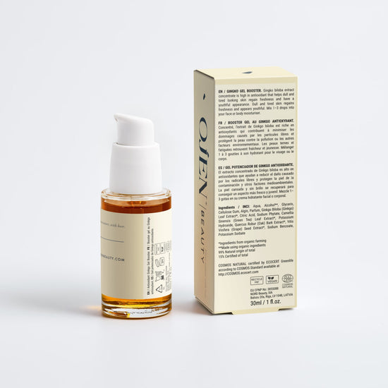 Ojen® N°11 Antioxidant Ginkgo Gel Booster, 30 ml — with its box