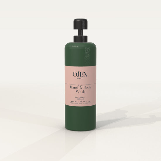 Ojen® N°112 Hand & Body Wash, Grapefruit (Green Bottle) — front