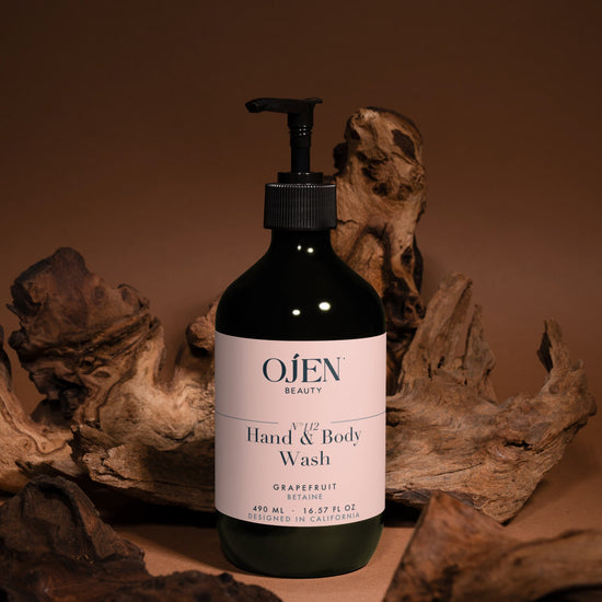 Ojen® N°112 Hand & Body Wash, Grapefruit (Green Bottle) — in situ