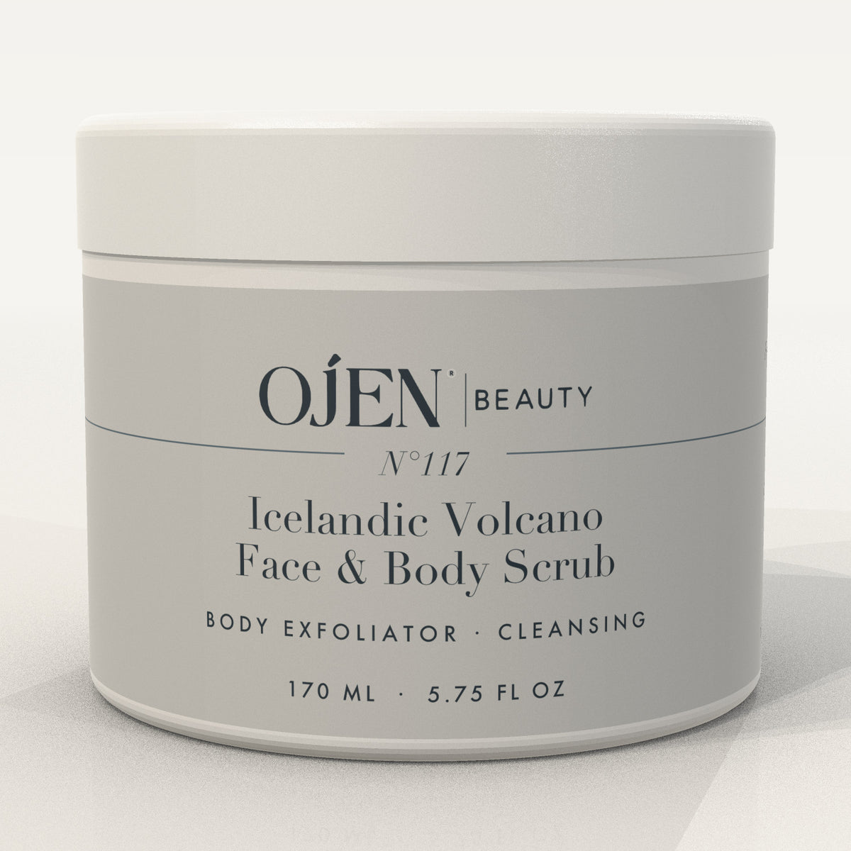 Ojen® N°117 Icelandic Volcano Face & Body Scrub — front