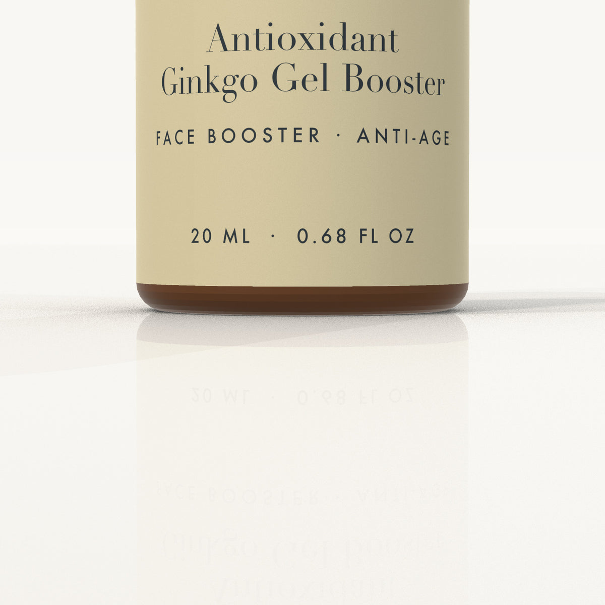 Ojen® N°12 Antioxidant Ginkgo Gel Booster, 20 ml (Amber) — label detail