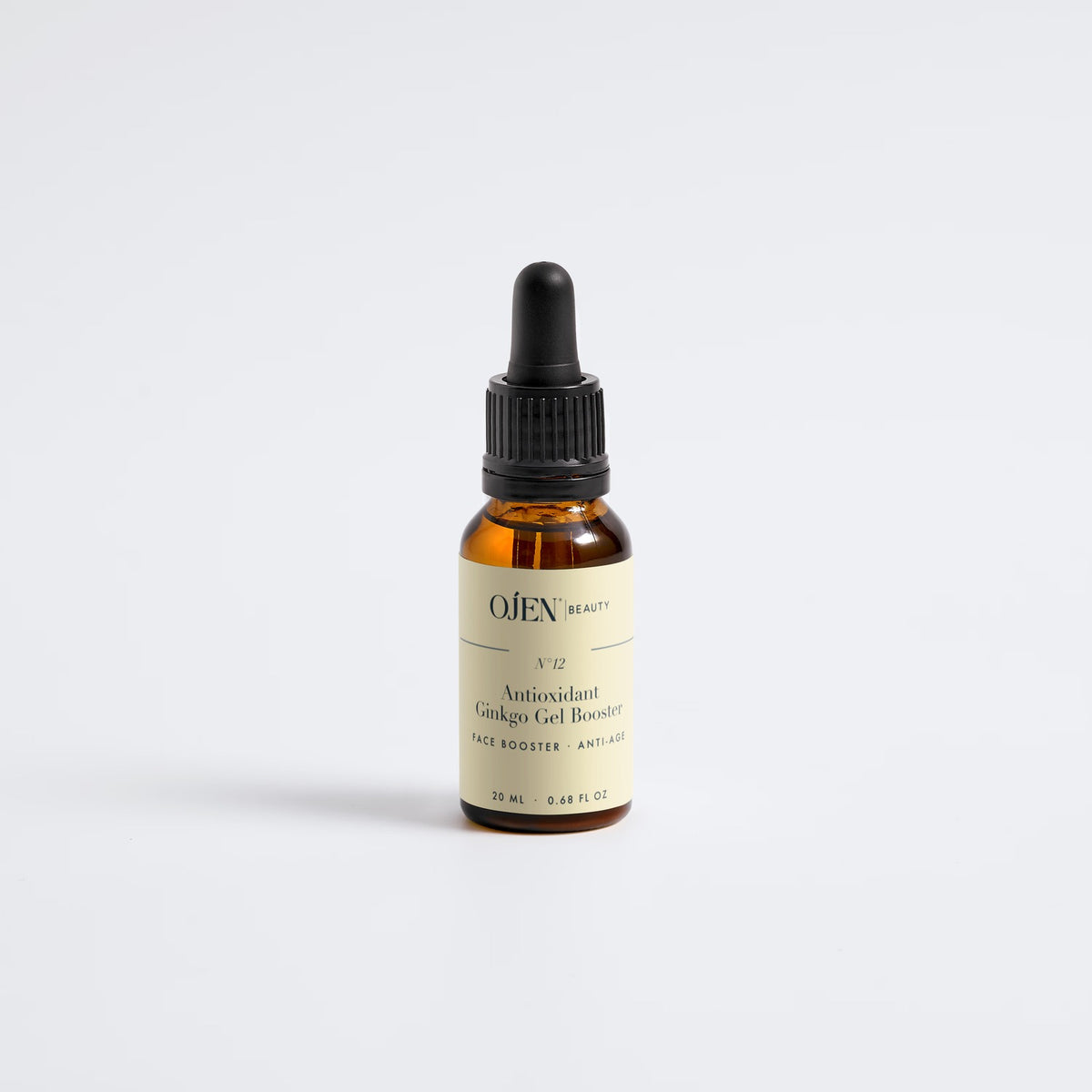 Ojen® N°12 Antioxidant Ginkgo Gel Booster, 20 ml (Amber) — studio