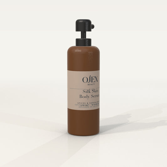 Ojen® N°121 Silk Skin Body Serum, Spices & Sandalwood — angled view