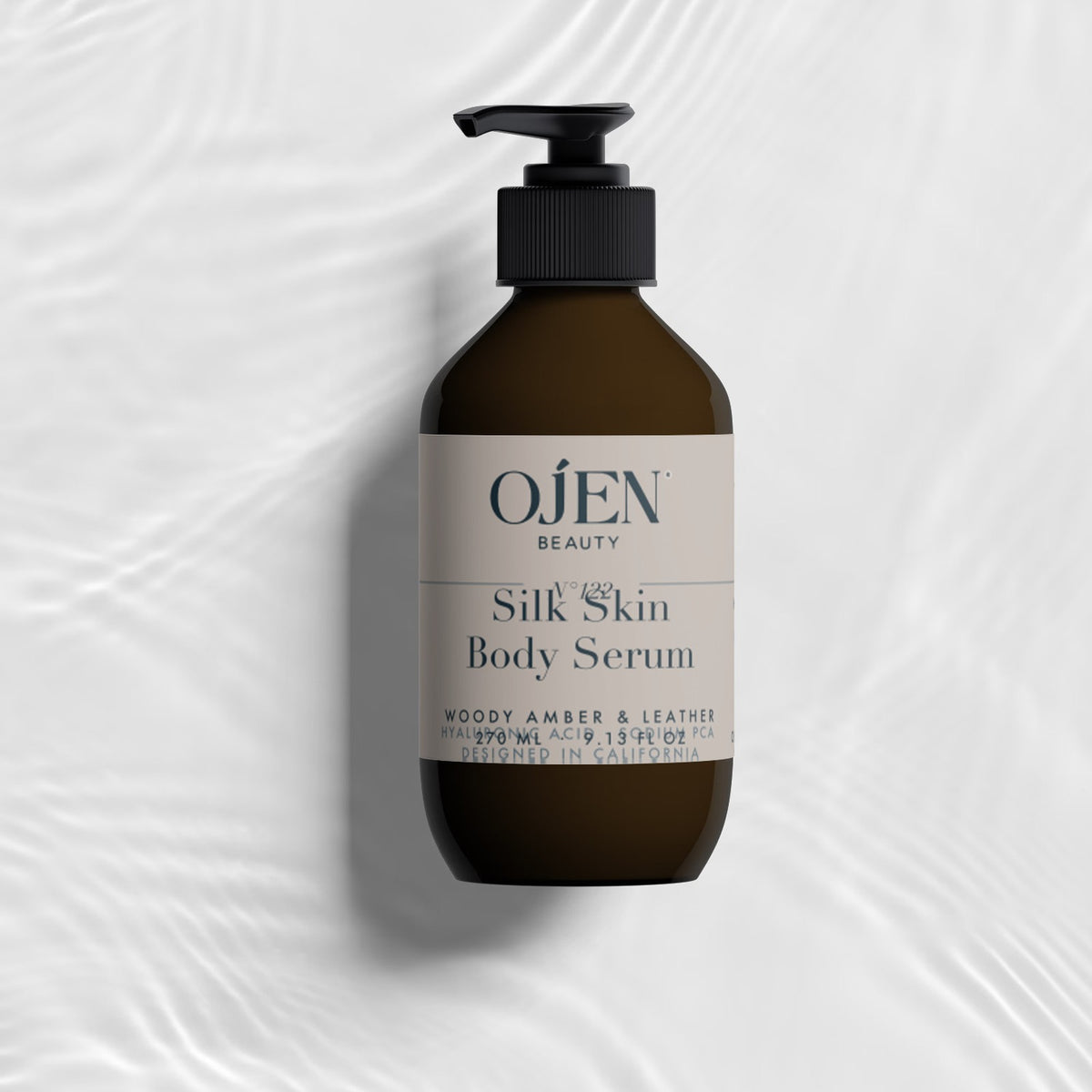 Ojen® N°122 Silk Skin Body Serum, Woody Amber & Leather — studio