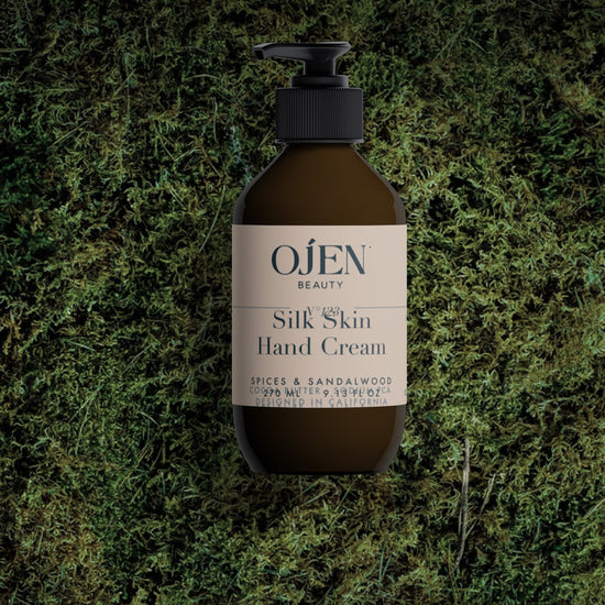 Ojen® N°123 Silk Skin Hand Cream, Spices & Sandalwood — in situ