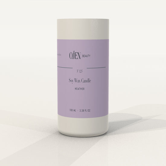 Ojen® N°125 Soy Wax Candle, Heather — front