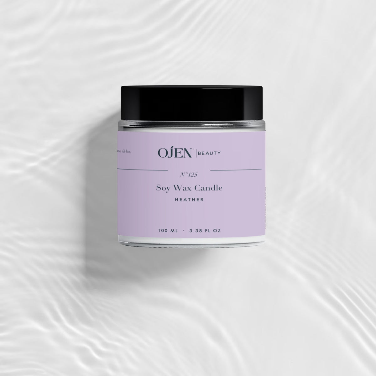 Ojen® N°125 Soy Wax Candle, Heather — studio