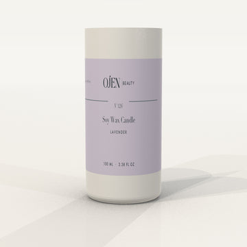 Ojen® N°126 Soy Wax Candle, Lavender — front