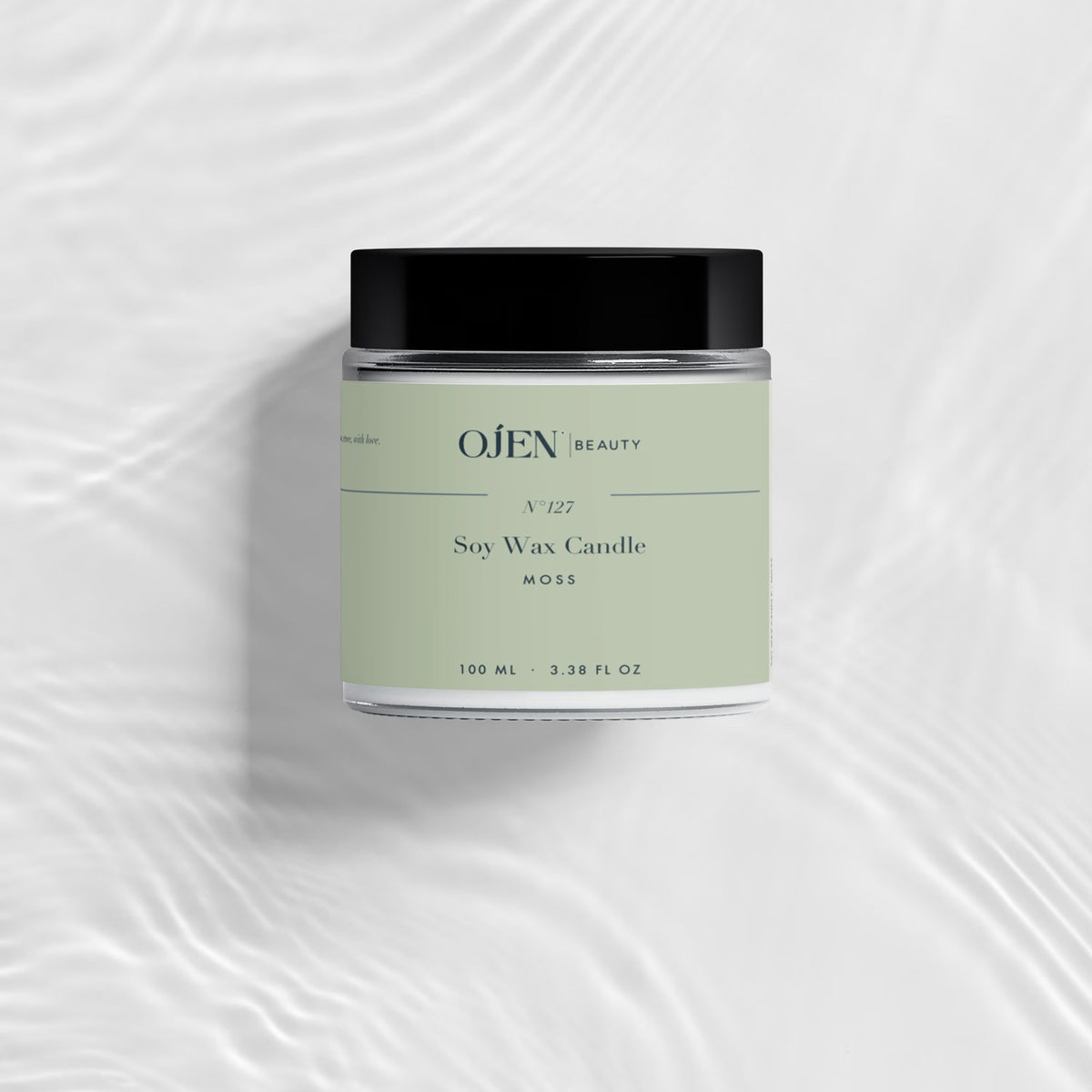 Ojen® N°127 Soy Wax Candle, Moss — studio