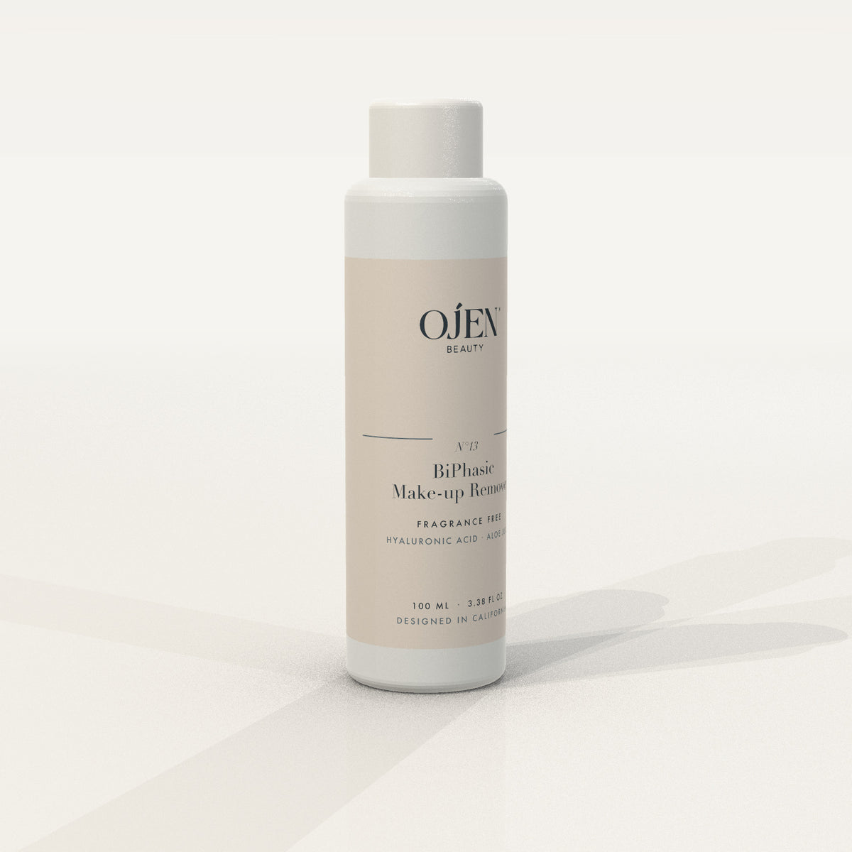 Ojen® N°13 BiPhasic Make-up Remover, Fragrance Free — angled view