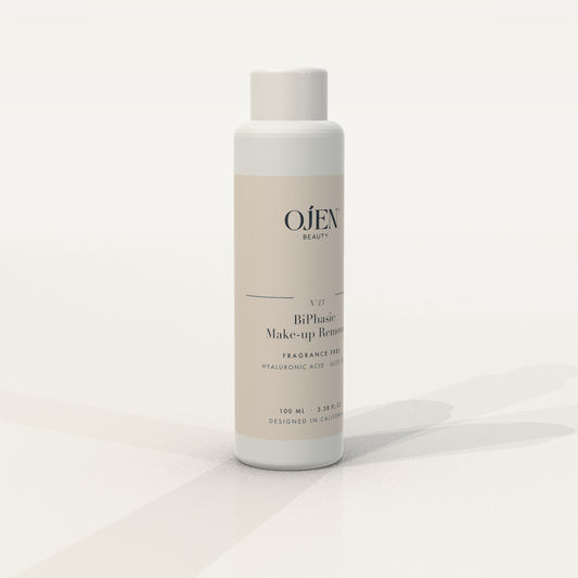 Ojen® N°13 BiPhasic Make-up Remover, Fragrance Free — angled view
