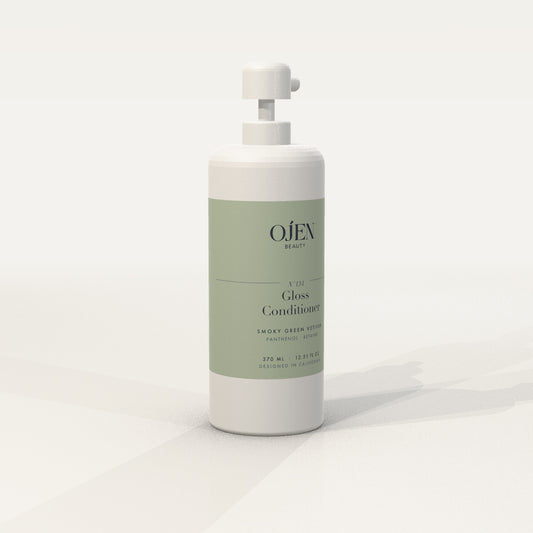 Ojen® N°134 Gloss Conditioner, Smoky Green Vetiver — angled view