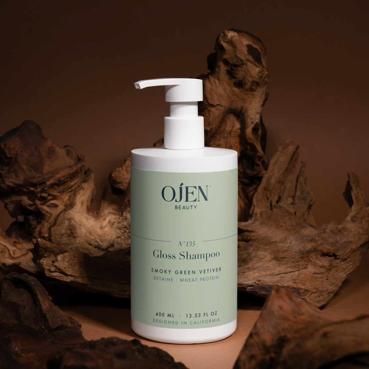 Ojen® N°135 Gloss Shampoo, Smoky Green Vetiver — in situ