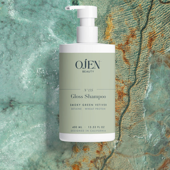 Ojen® N°135 Gloss Shampoo, Smoky Green Vetiver — lifestyle