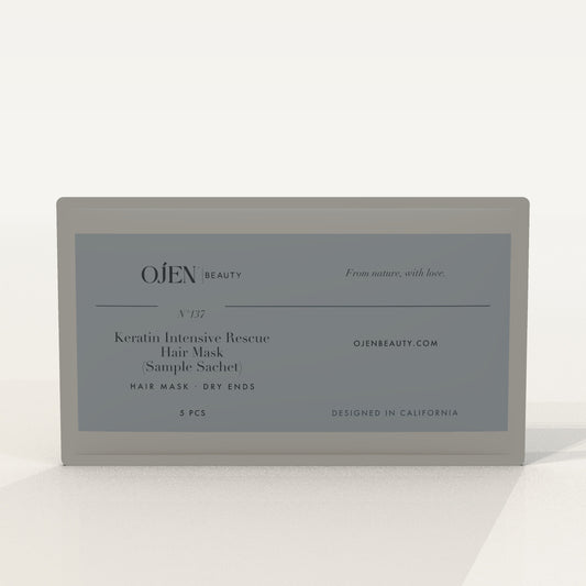 Ojen® N°137 Keratin Intensive Rescue Hair Mask (Sample Sachet) — front