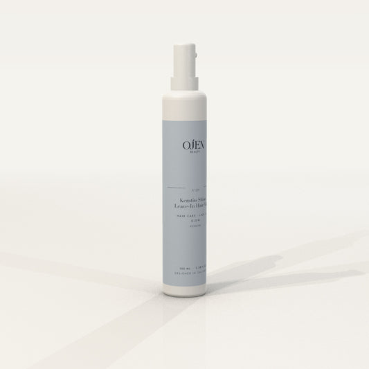 Ojen® N°138 Keratin Shine Leave-In Hair Mist — angled view