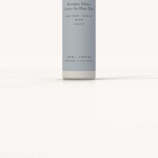 Ojen® N°138 Keratin Shine Leave-In Hair Mist — label detail