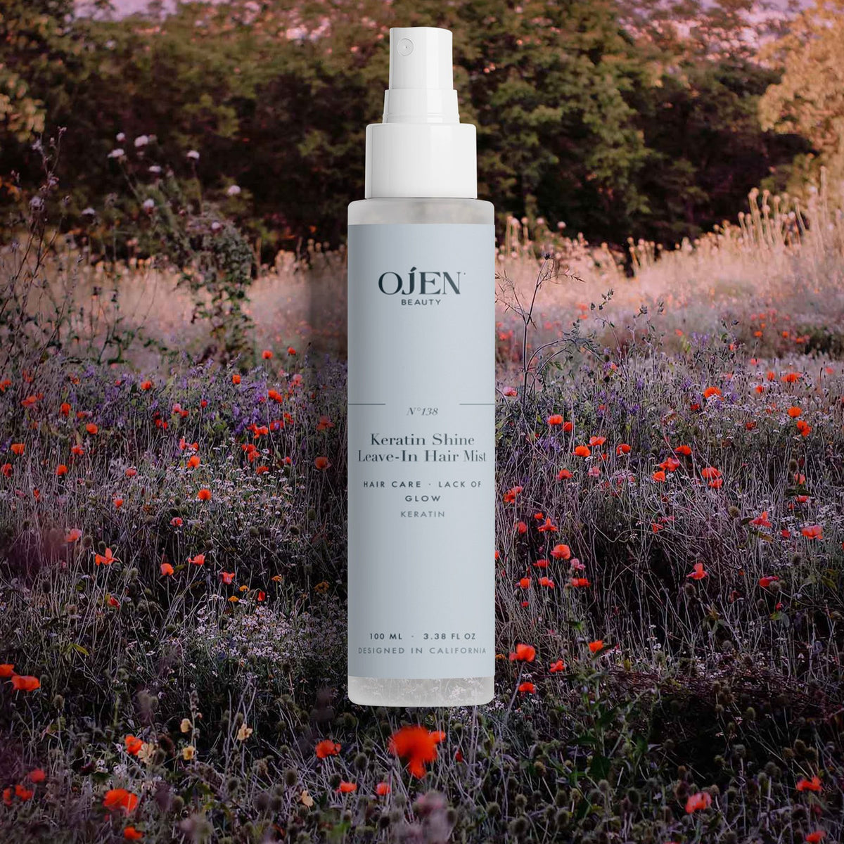 Ojen® N°138 Keratin Shine Leave-In Hair Mist — lifestyle