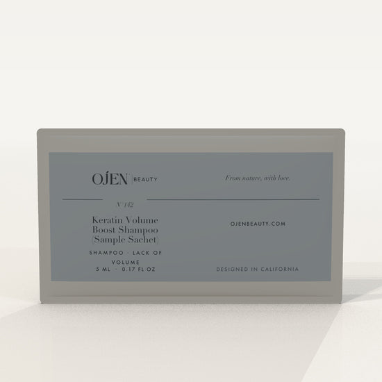 Ojen® N°142 Keratin Volume Boost Shampoo (Sample Sachet) — front