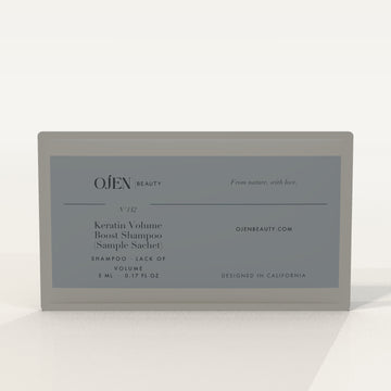 Ojen® N°142 Keratin Volume Boost Shampoo (Sample Sachet) — front