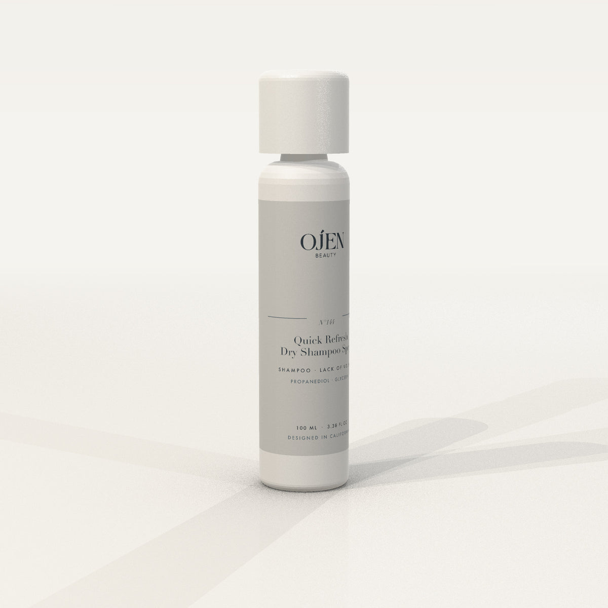 Ojen® N°144 Quick Refresh Dry Shampoo Spray — angled view