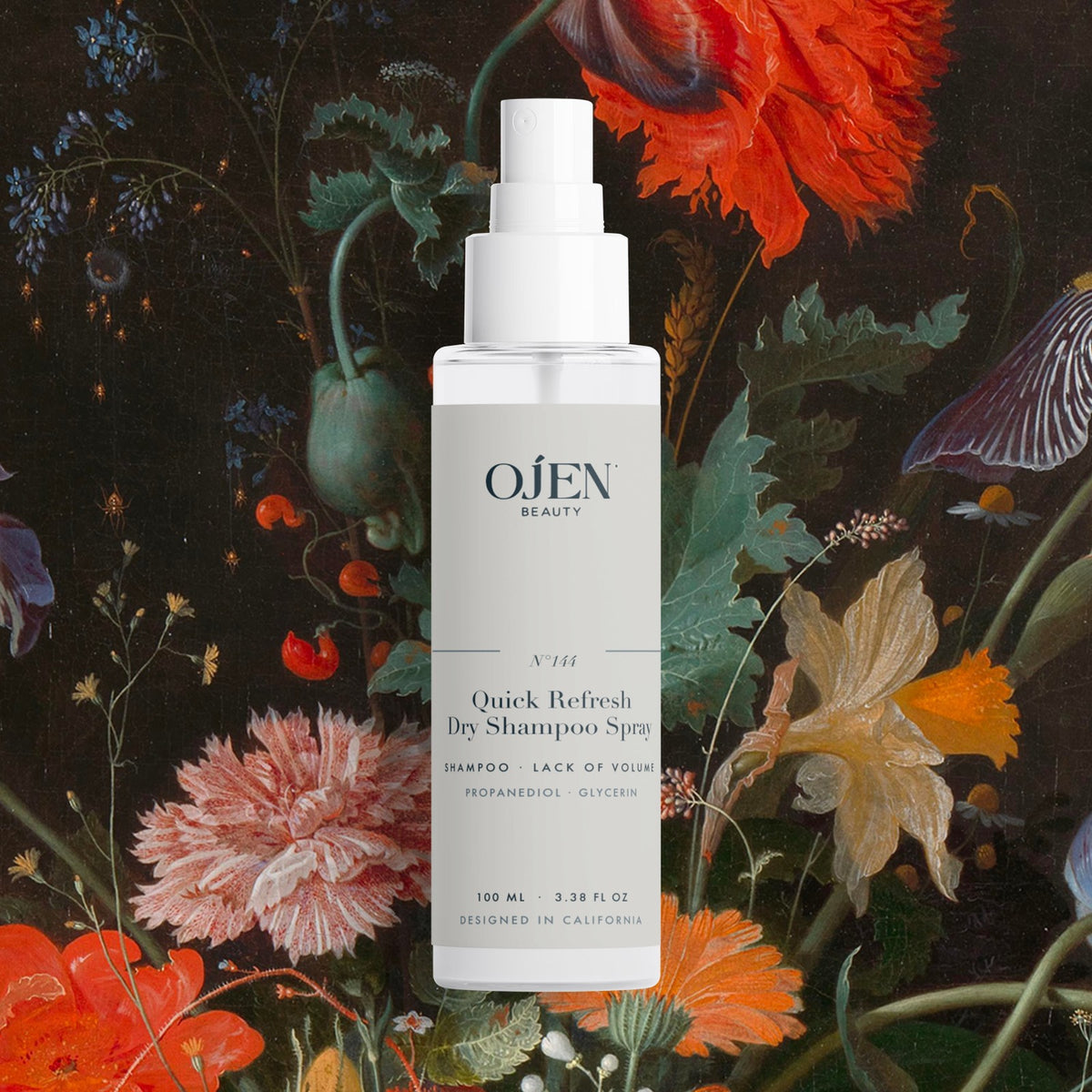 Ojen® N°144 Quick Refresh Dry Shampoo Spray — in situ