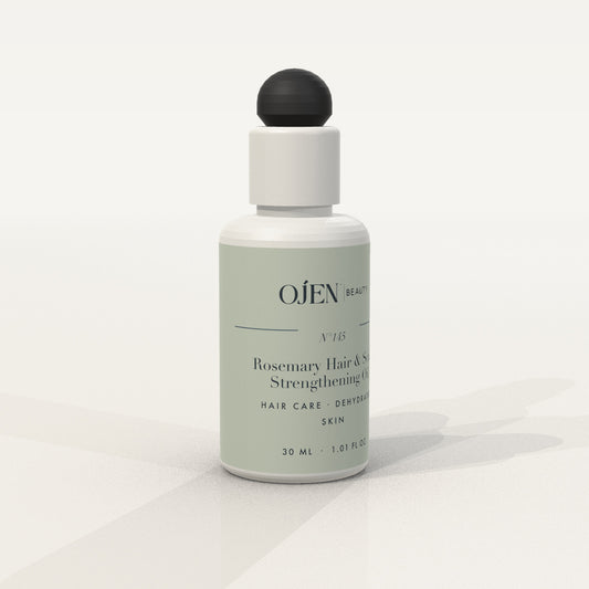 Ojen® N°145 Rosemary Hair & Scalp Strengthening Oil — angled view
