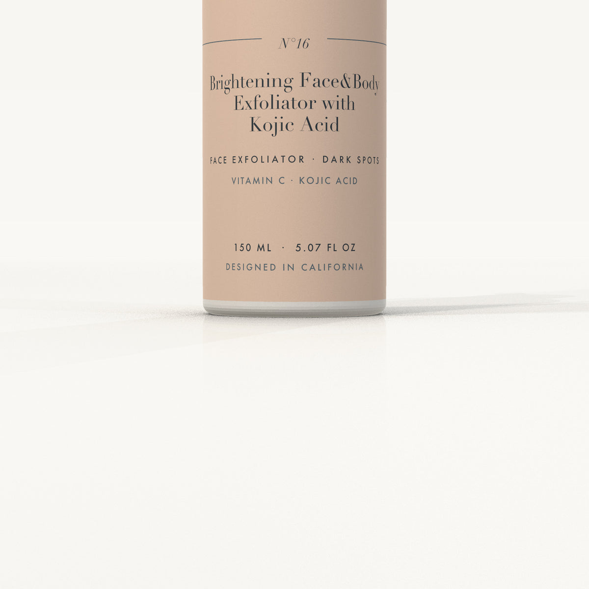 Ojen® N°16 Brightening Face&Body Exfoliator with Kojic Acid — label detail