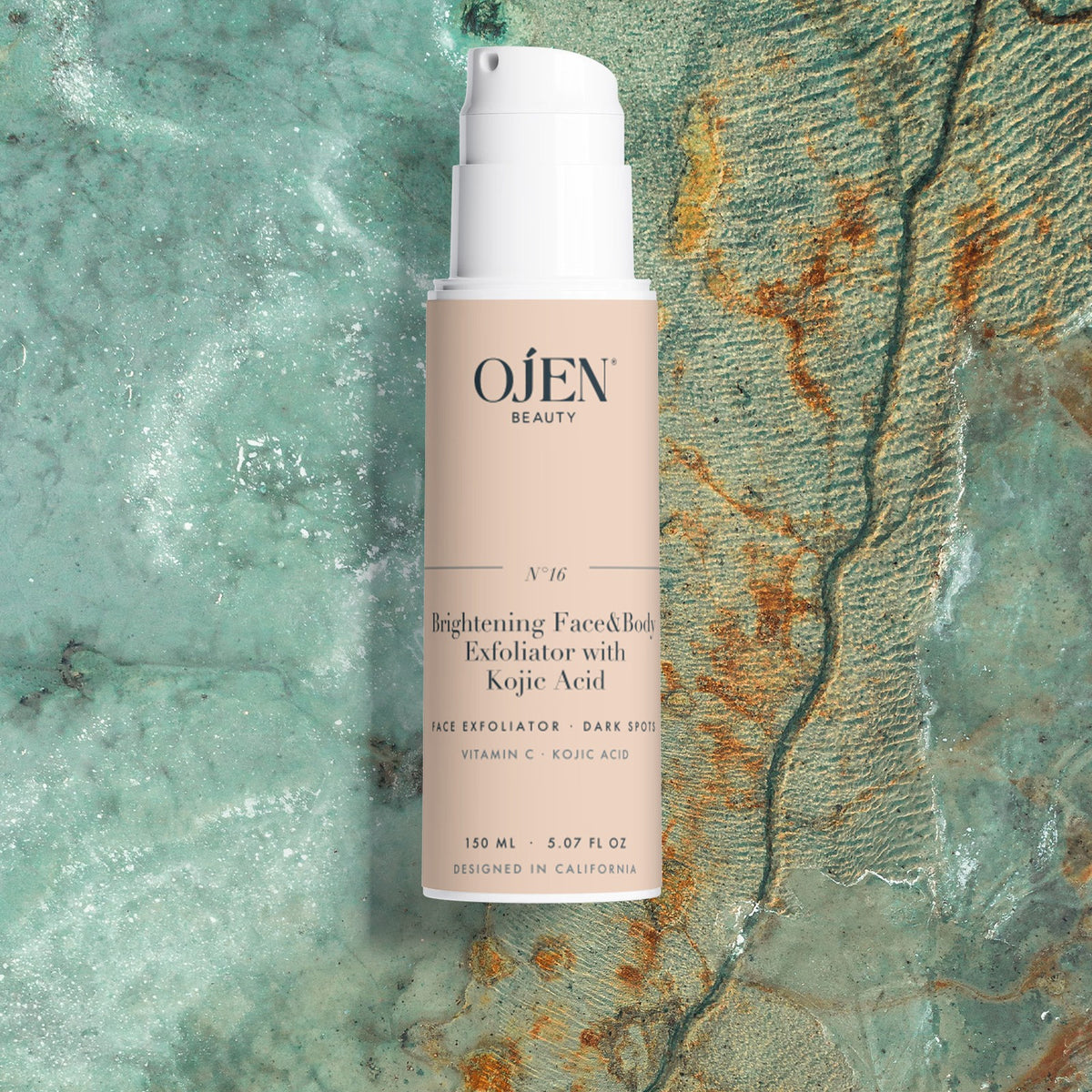 Ojen® N°16 Brightening Face&Body Exfoliator with Kojic Acid — lifestyle