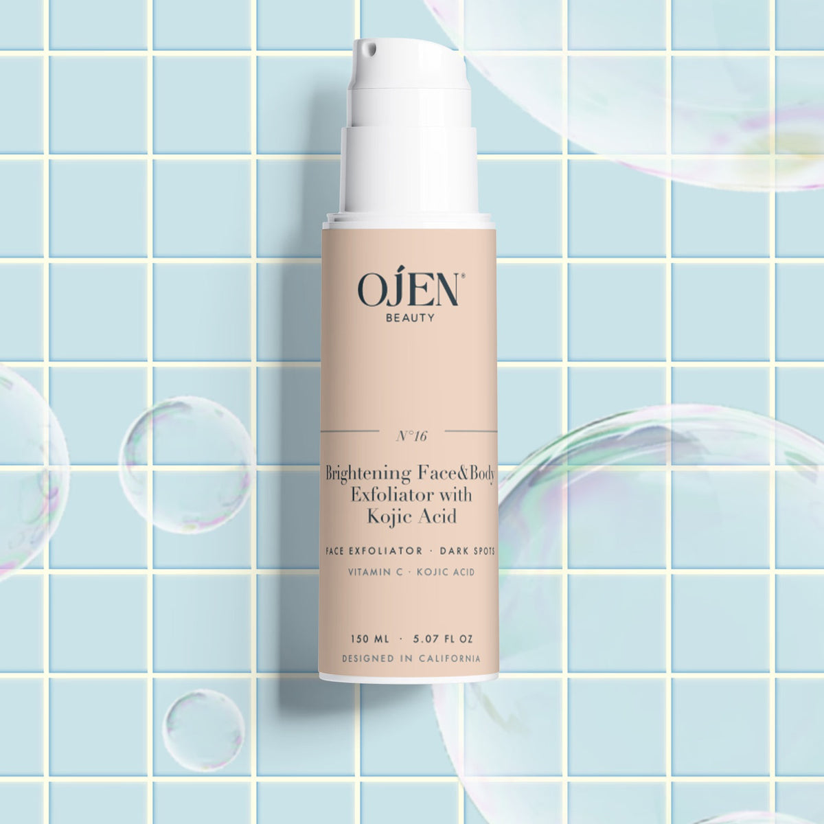 Ojen® N°16 Brightening Face&Body Exfoliator with Kojic Acid — studio