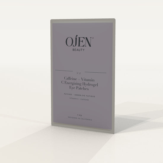 Ojen® N°17 Caffeine + Vitamin C Energizing Hydrogel Eye Patches — angled view