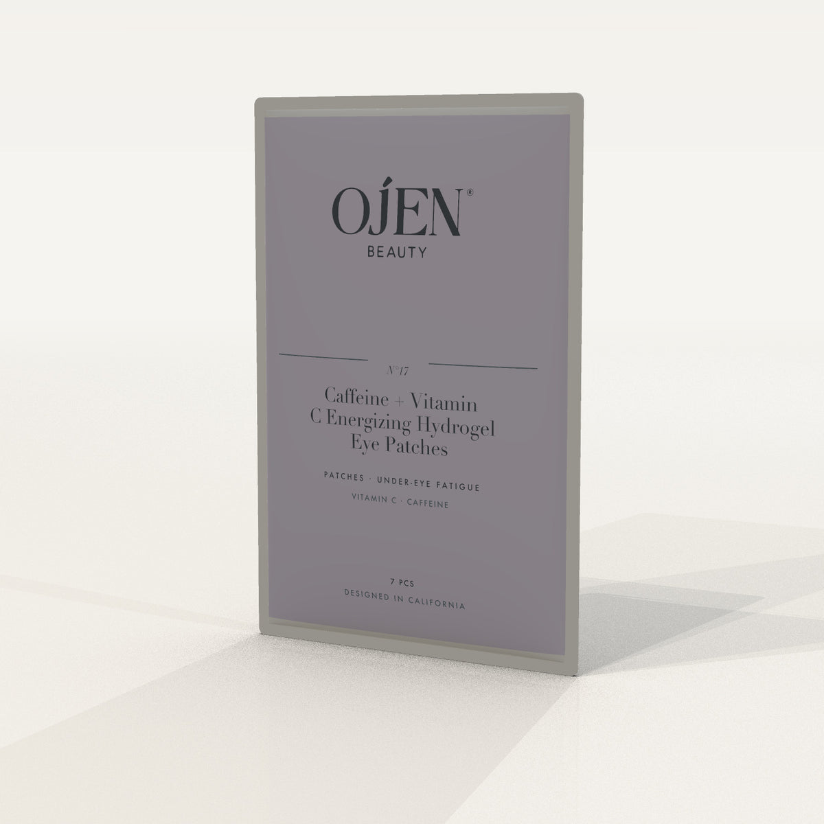 Ojen® N°17 Caffeine + Vitamin C Energizing Hydrogel Eye Patches — angled view