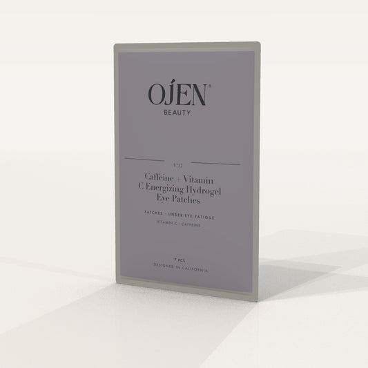 Ojen® N°17 Caffeine + Vitamin C Energizing Hydrogel Eye Patches — angled view