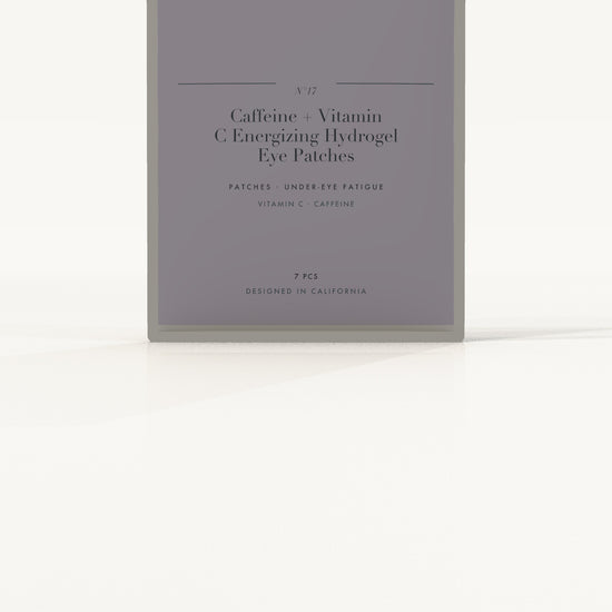 Ojen® N°17 Caffeine + Vitamin C Energizing Hydrogel Eye Patches — label detail