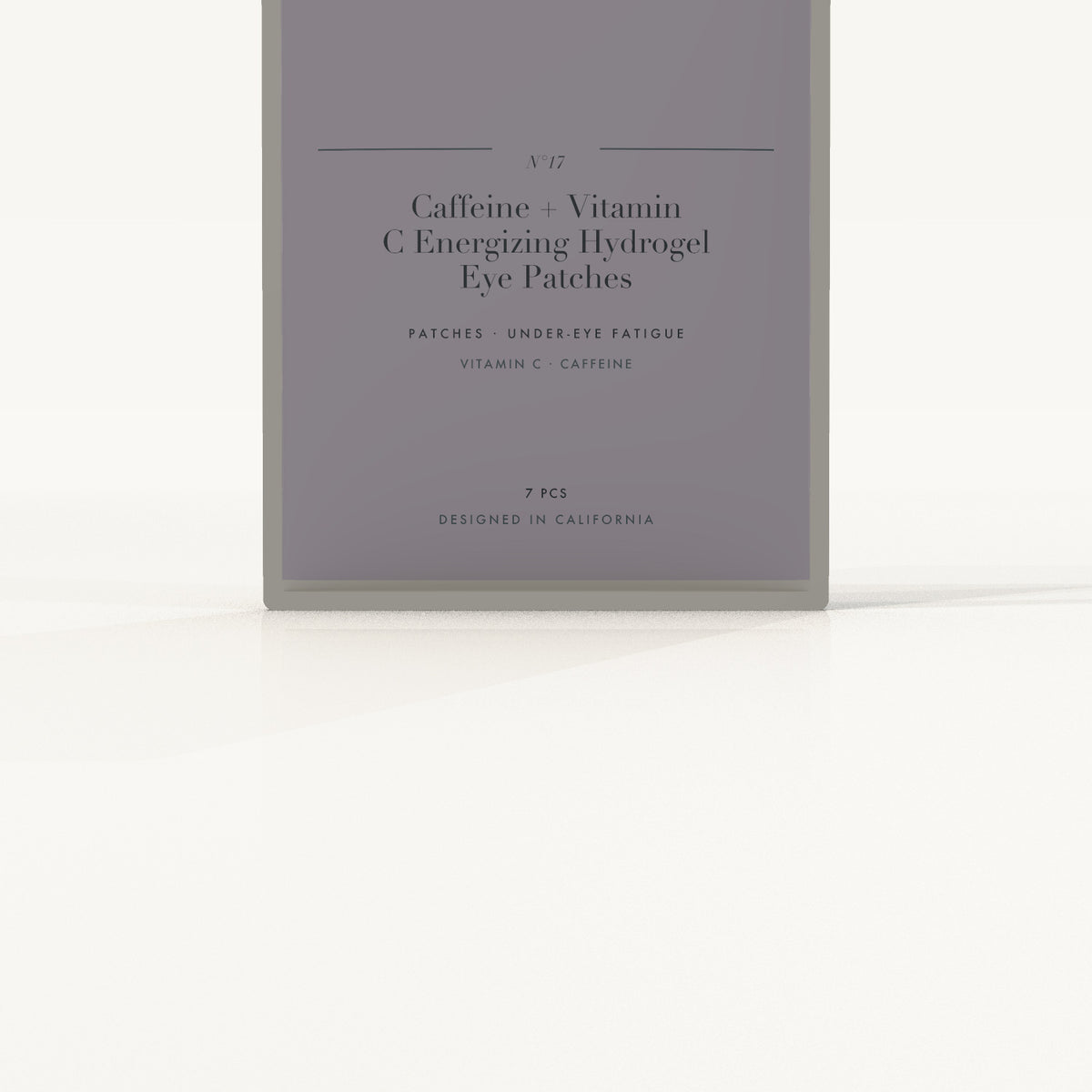 Ojen® N°17 Caffeine + Vitamin C Energizing Hydrogel Eye Patches — label detail