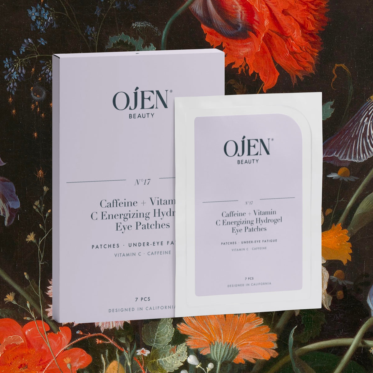 Ojen® N°17 Caffeine + Vitamin C Energizing Hydrogel Eye Patches — in situ