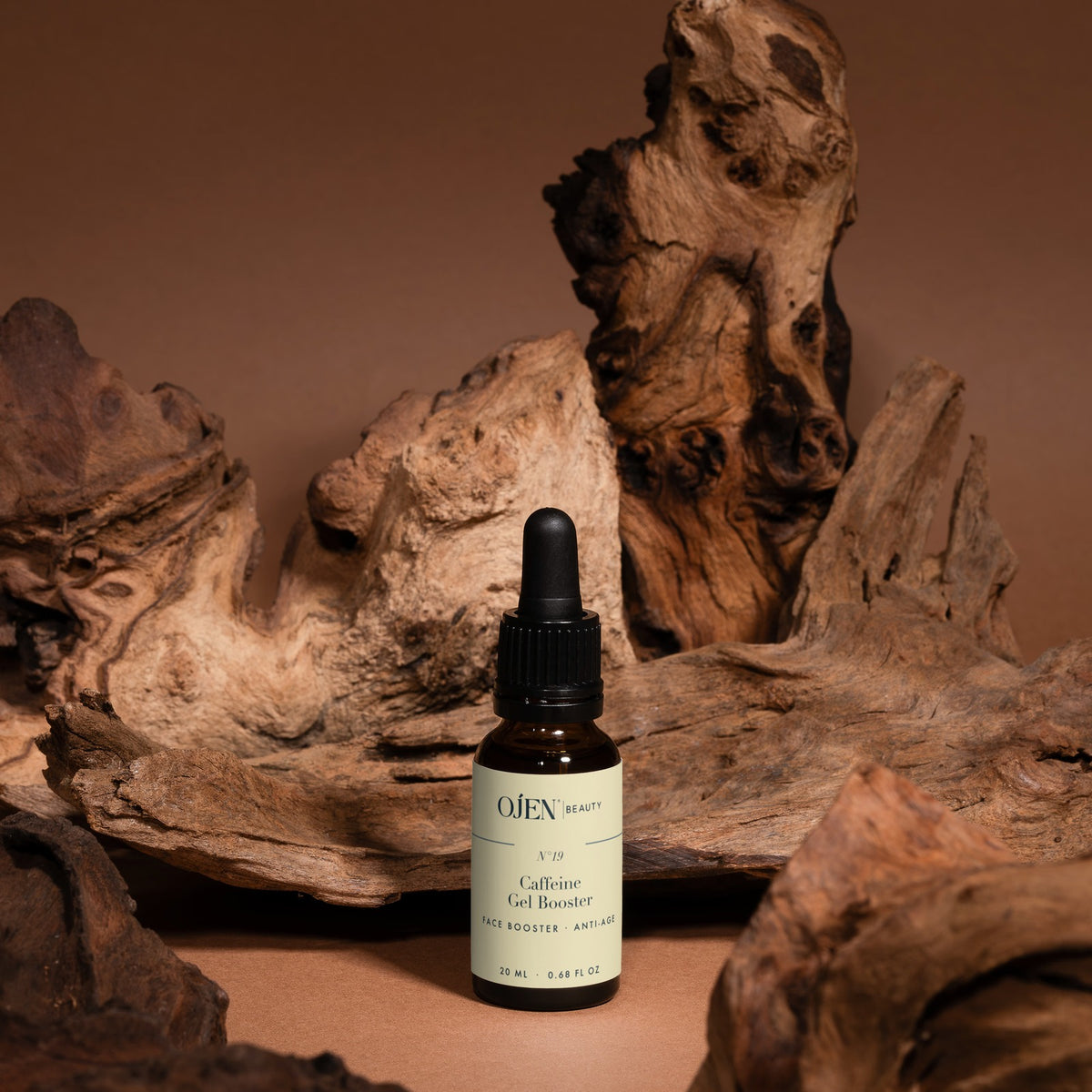 Ojen® N°19 Caffeine Gel Booster, 20 ml (Amber) — in situ